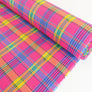 Madras Check - French Yarn Dyed Linen | Pink Punch