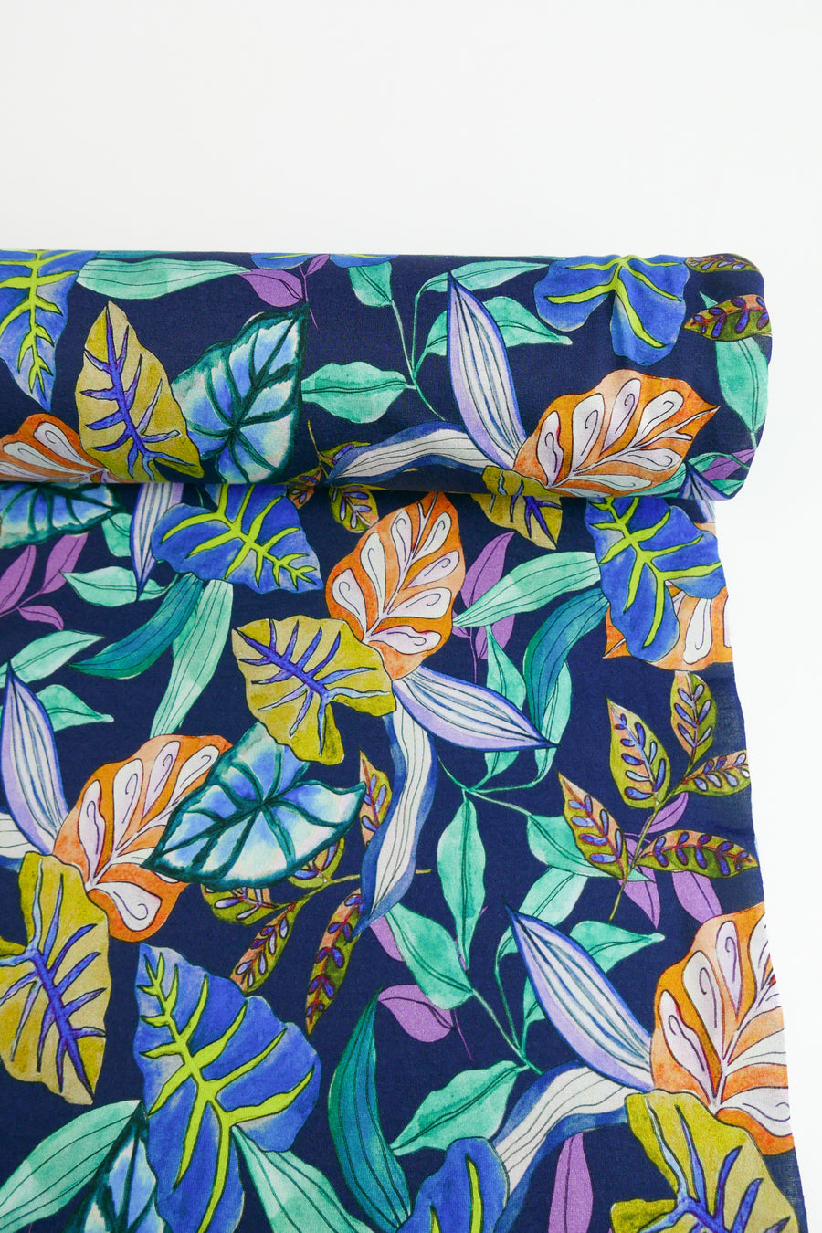 Wonderwall - Printed Viscose Knit | Midnight