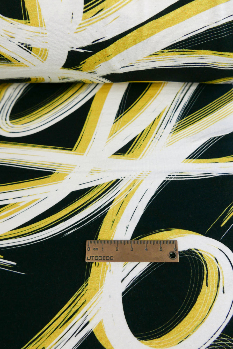 Dublin - Printed Viscose Knit | Honey