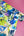 Evian - Printed Viscose Knit | Blueberry