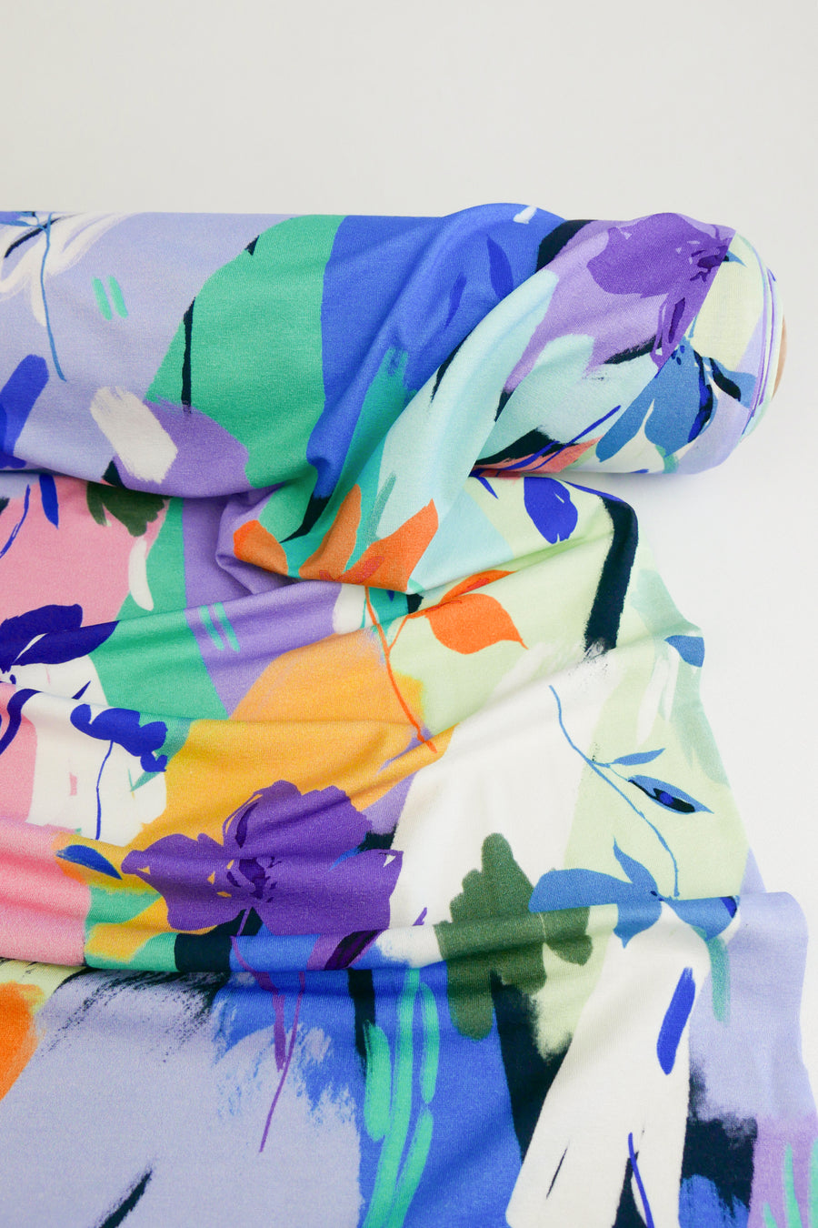 Paloma - Printed Viscose Knit | Turquoise