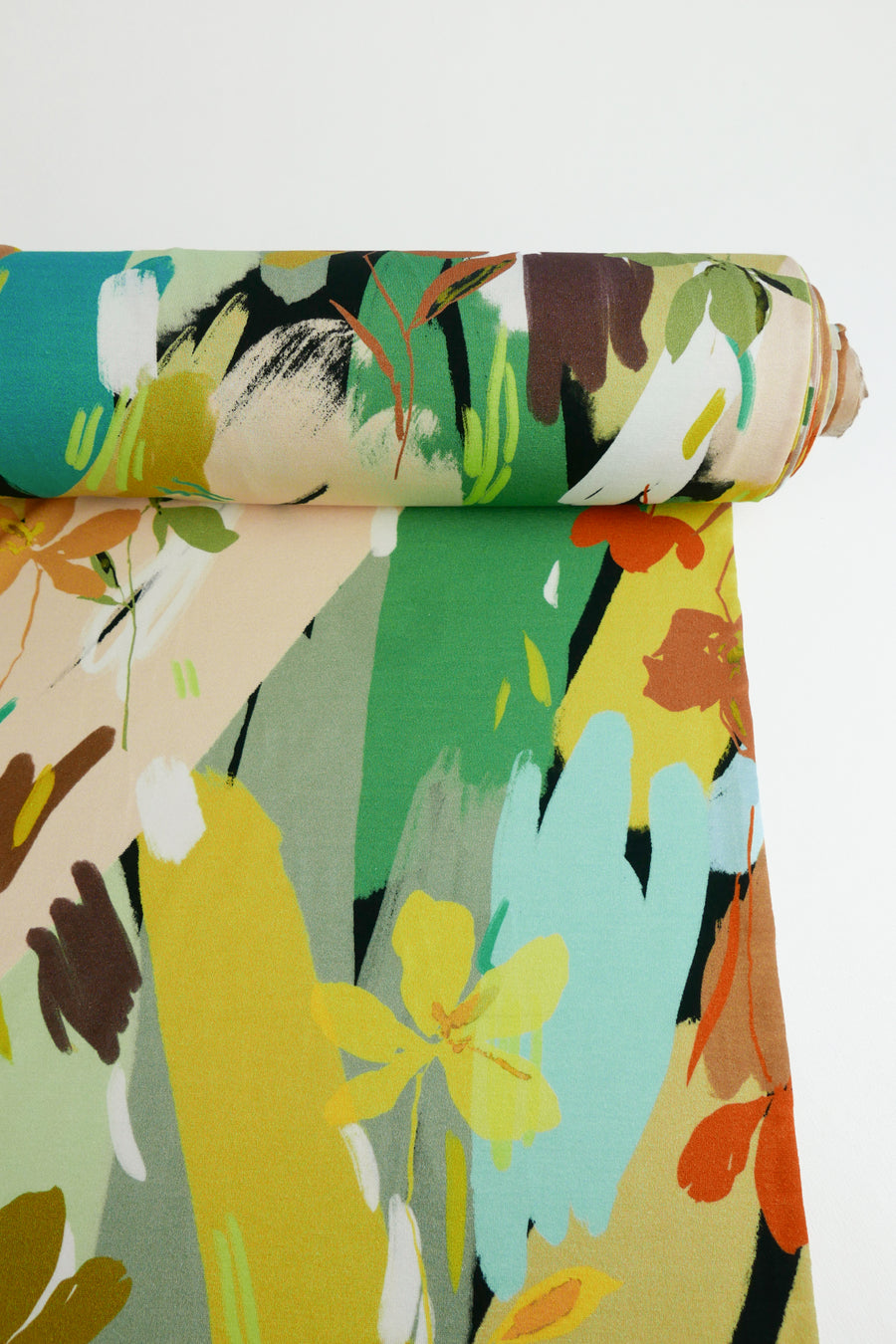 Paloma - Printed Viscose Knit | Citrine