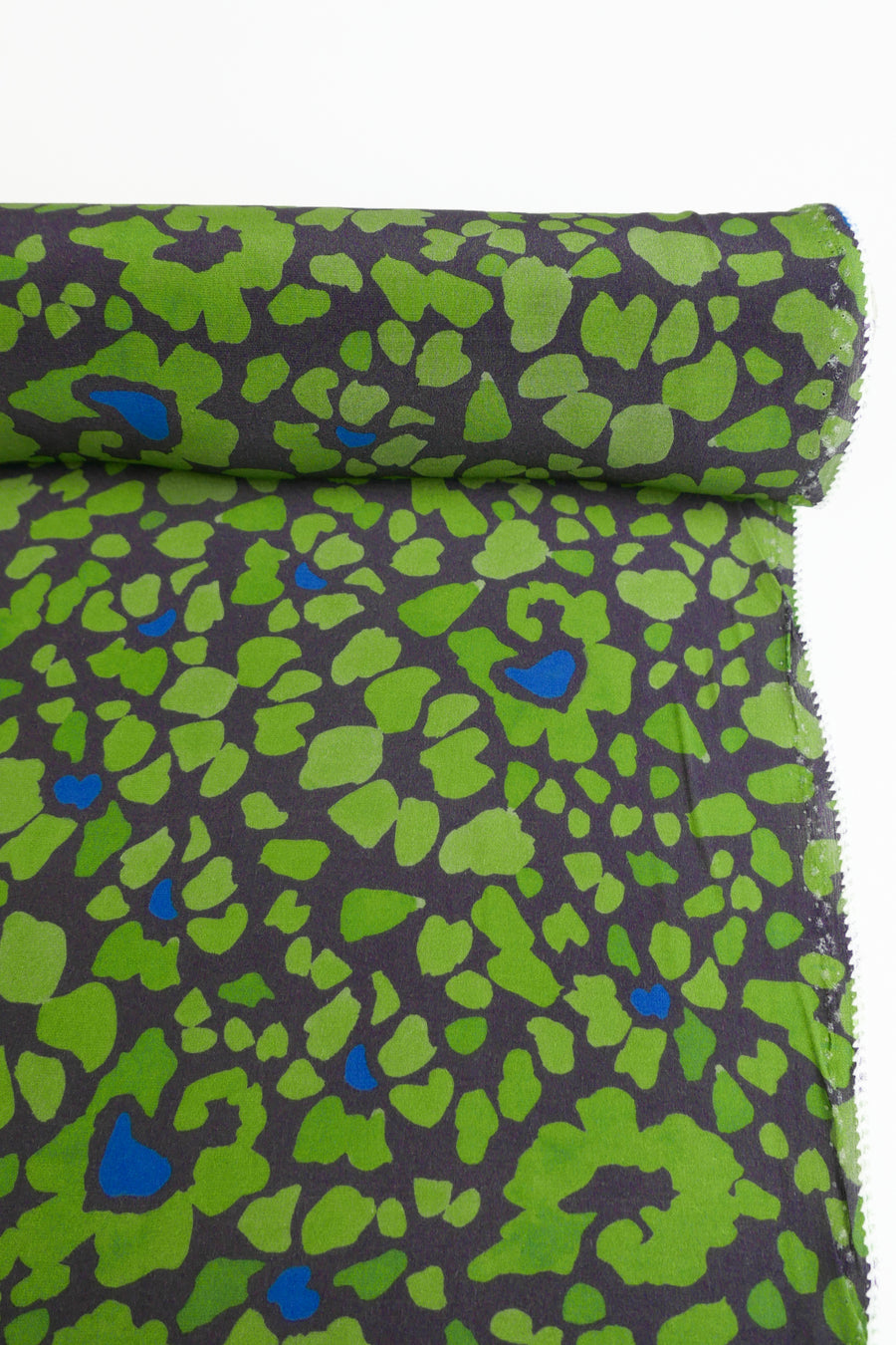Dahlia - Printed Viscose | Lime