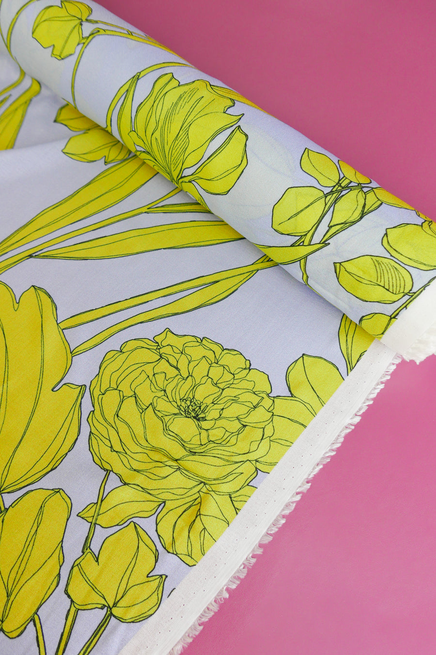 Marigold - Rayon Soft Crepe | Ice Blue