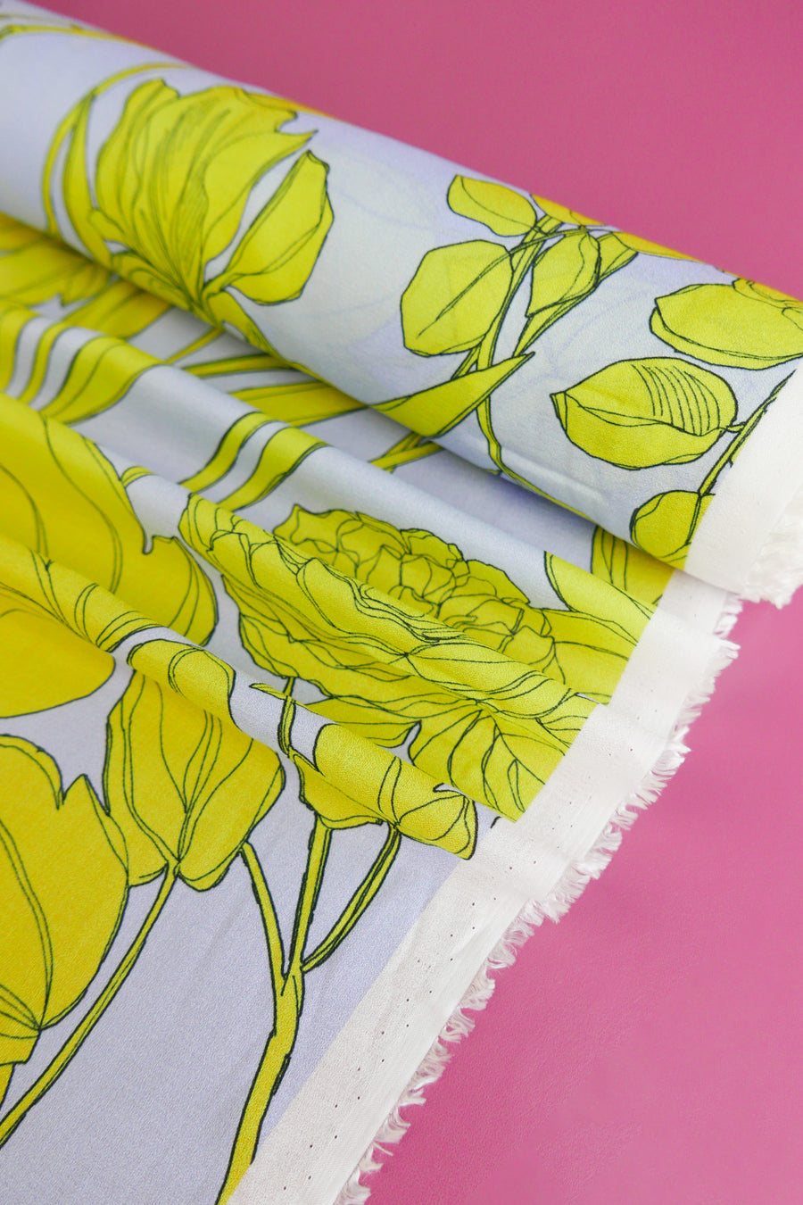 Marigold - Rayon Soft Crepe | Ice Blue