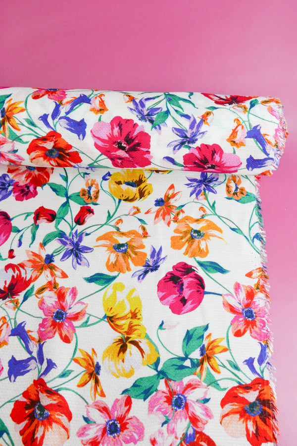 Aura - Viscose Print | Pearl
