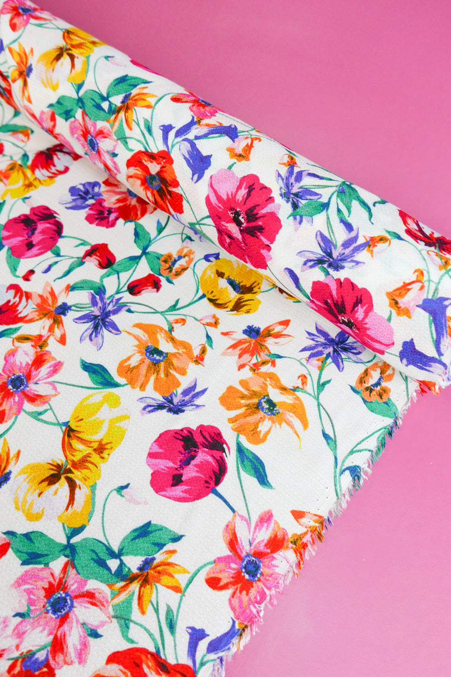 Aura - Viscose Print | Pearl