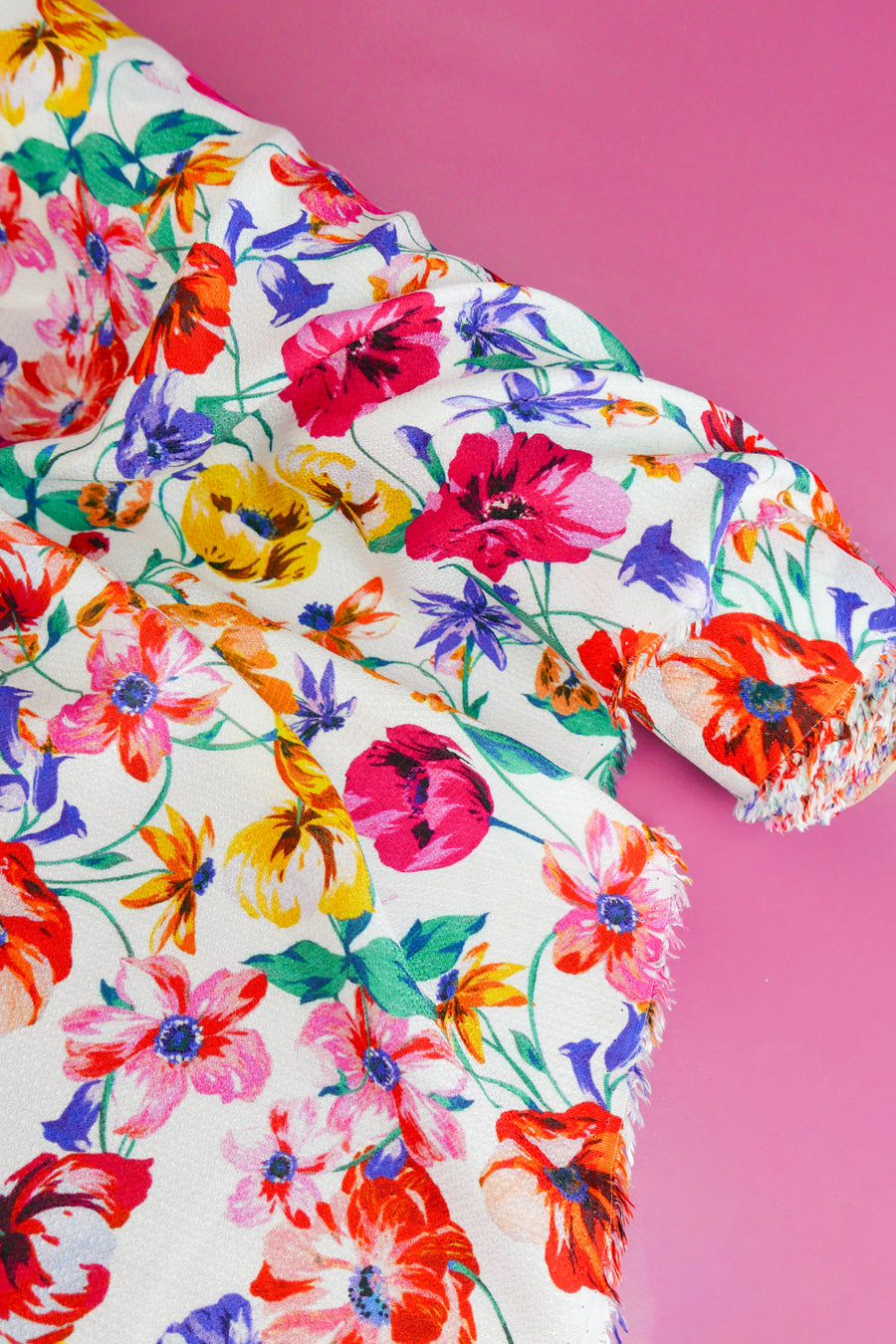 Aura - Viscose Print | Pearl