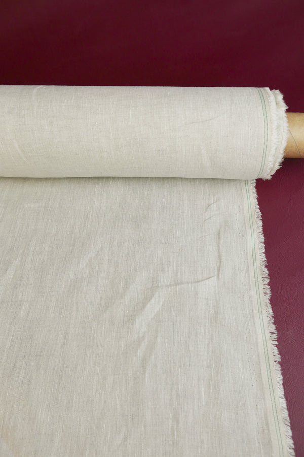 Marley - Crosshatch Linen | Natural