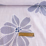 Ava - Printed Linen Melange | Lilac