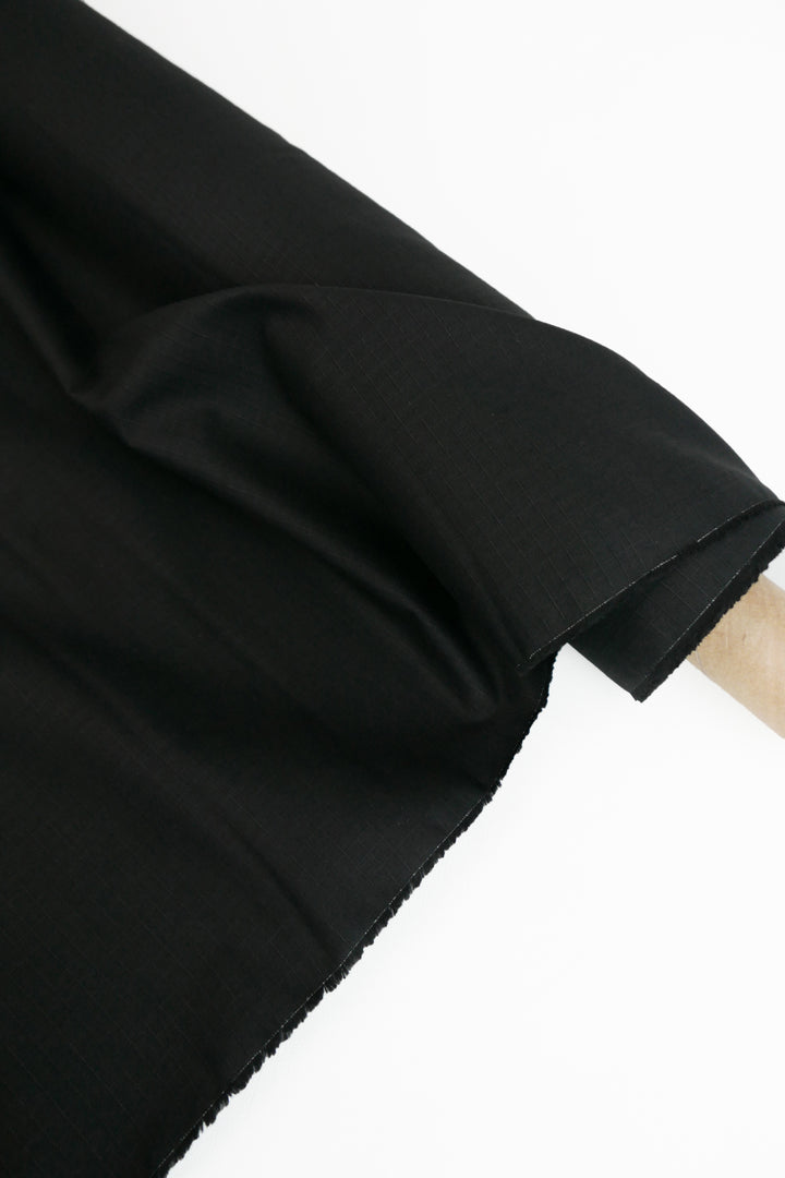 Cotton Ripstop | Black