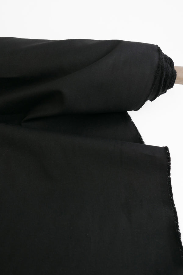 Mario - Cotton Drill | Classic Black