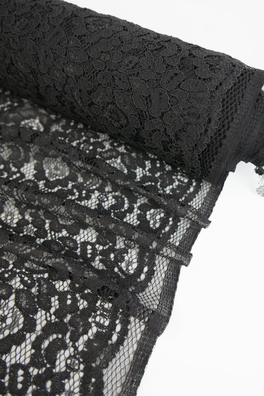 Dita Lace - Alençon lace | Charcoal