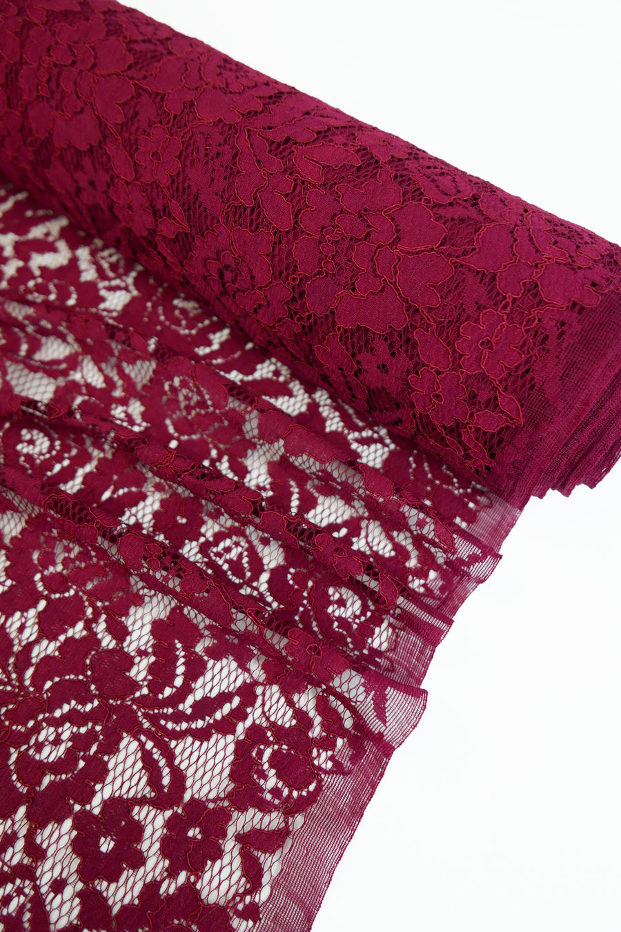 Dita Lace - Alençon lace | Merlot