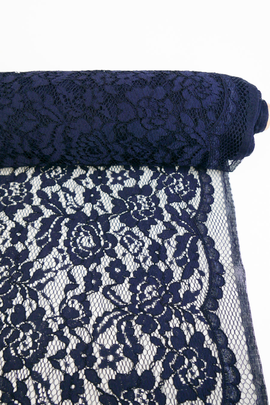 Dita Lace - Alençon lace | Midnight Blue