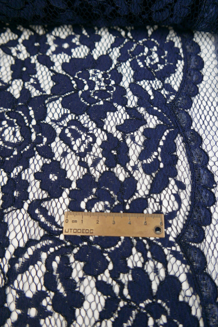 Dita Lace - Alençon lace | Midnight Blue