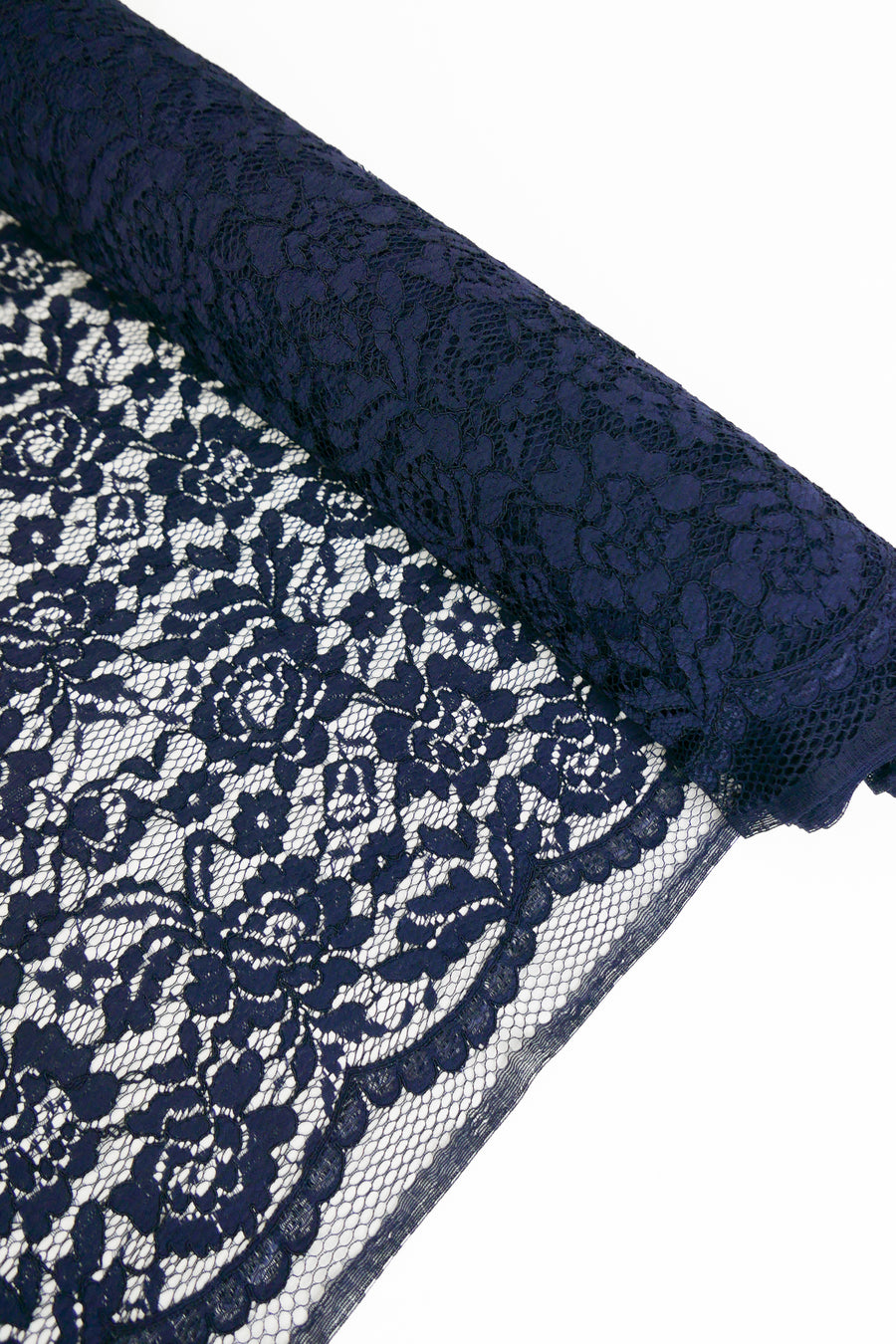 Dita Lace - Alençon lace | Midnight Blue