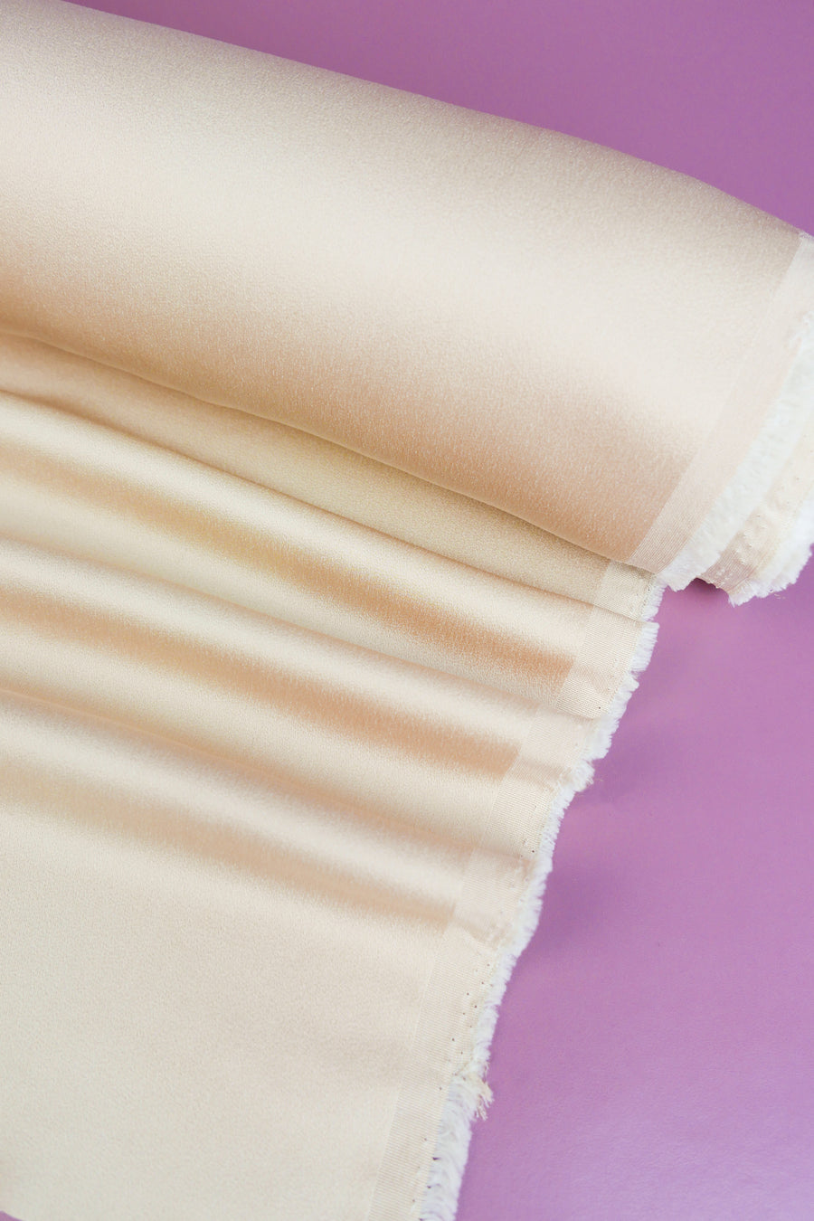 Satin Back Crepe | Champagne #5