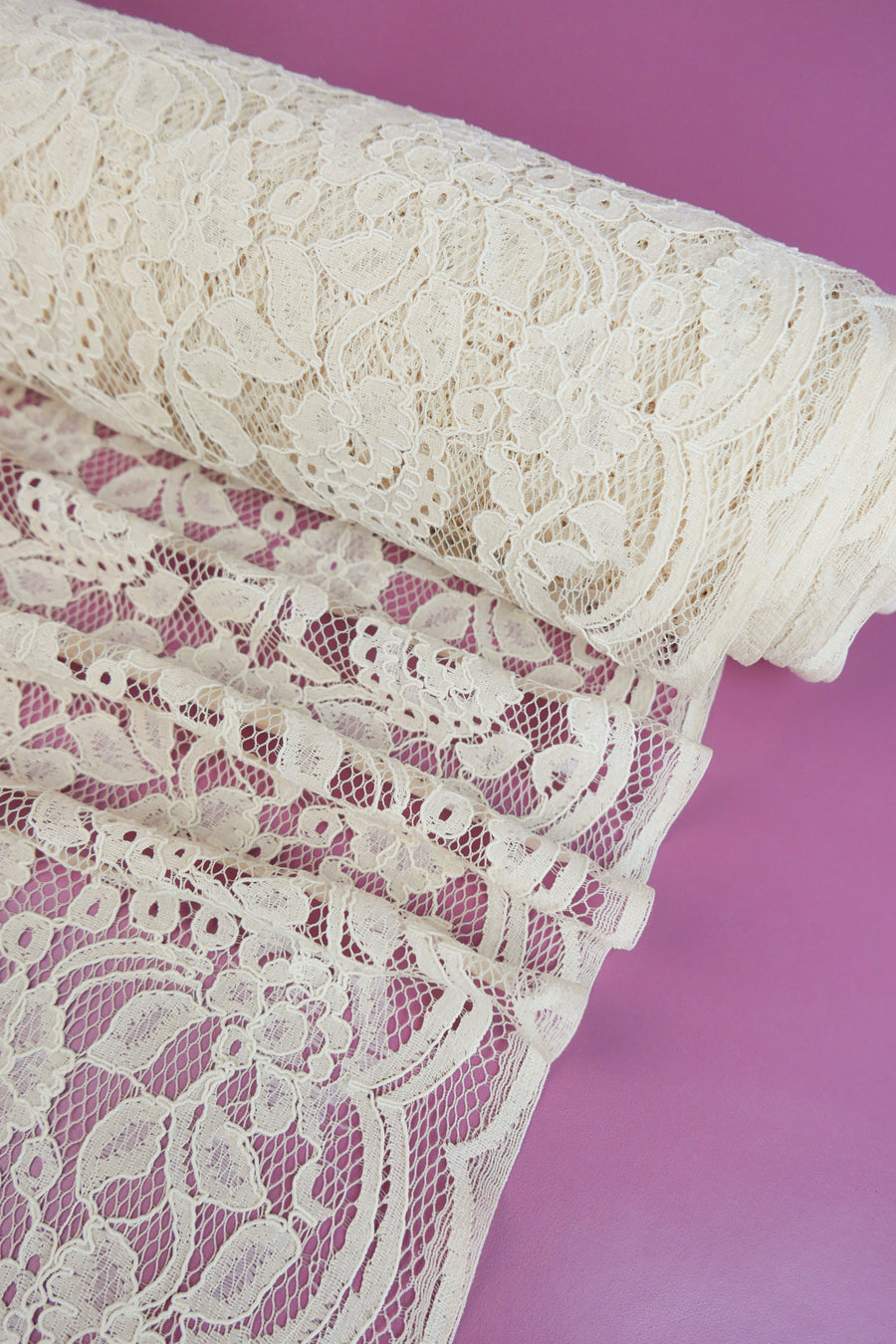 Dita Lace - Alençon lace | Cream
