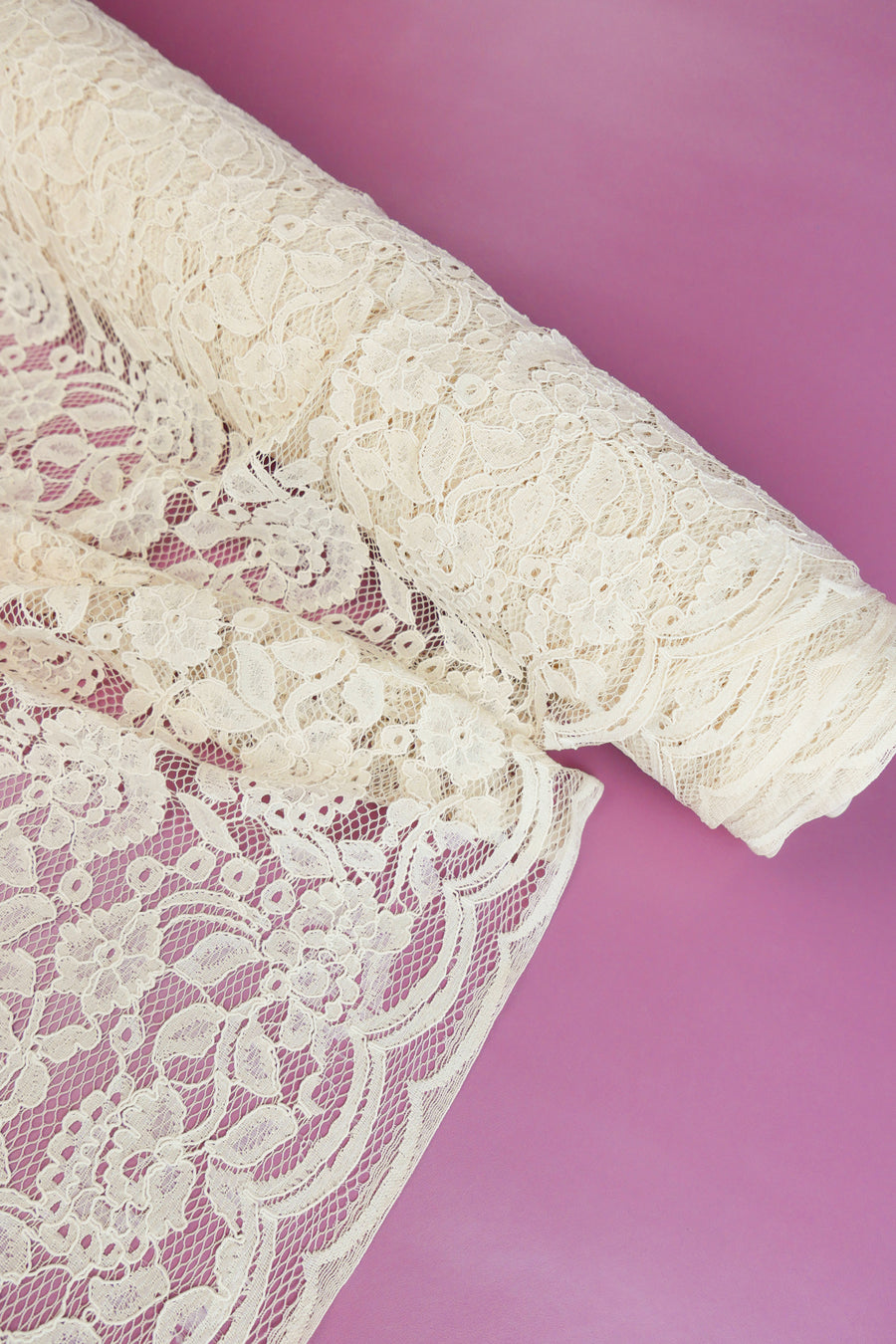 Dita Lace - Alençon lace | Cream