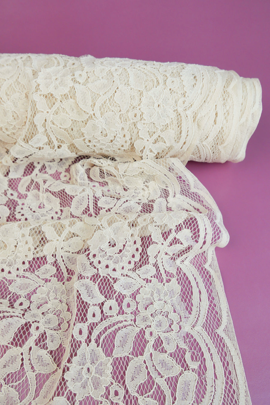 Dita Lace - Alençon lace | Cream
