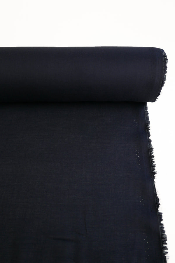 Douglas - Rayon Voile | Deep Navy