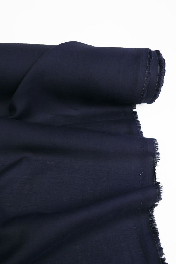 Douglas - Rayon Voile | Deep Navy