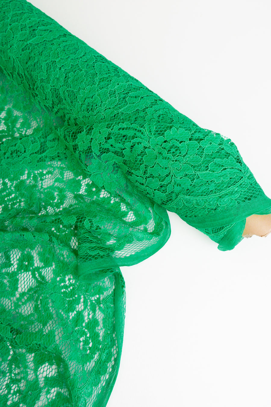 Dita Lace - Alençon lace | Emerald