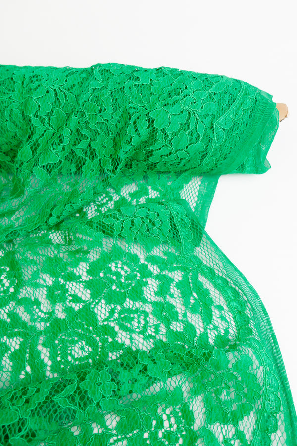 Dita Lace - Alençon lace | Emerald