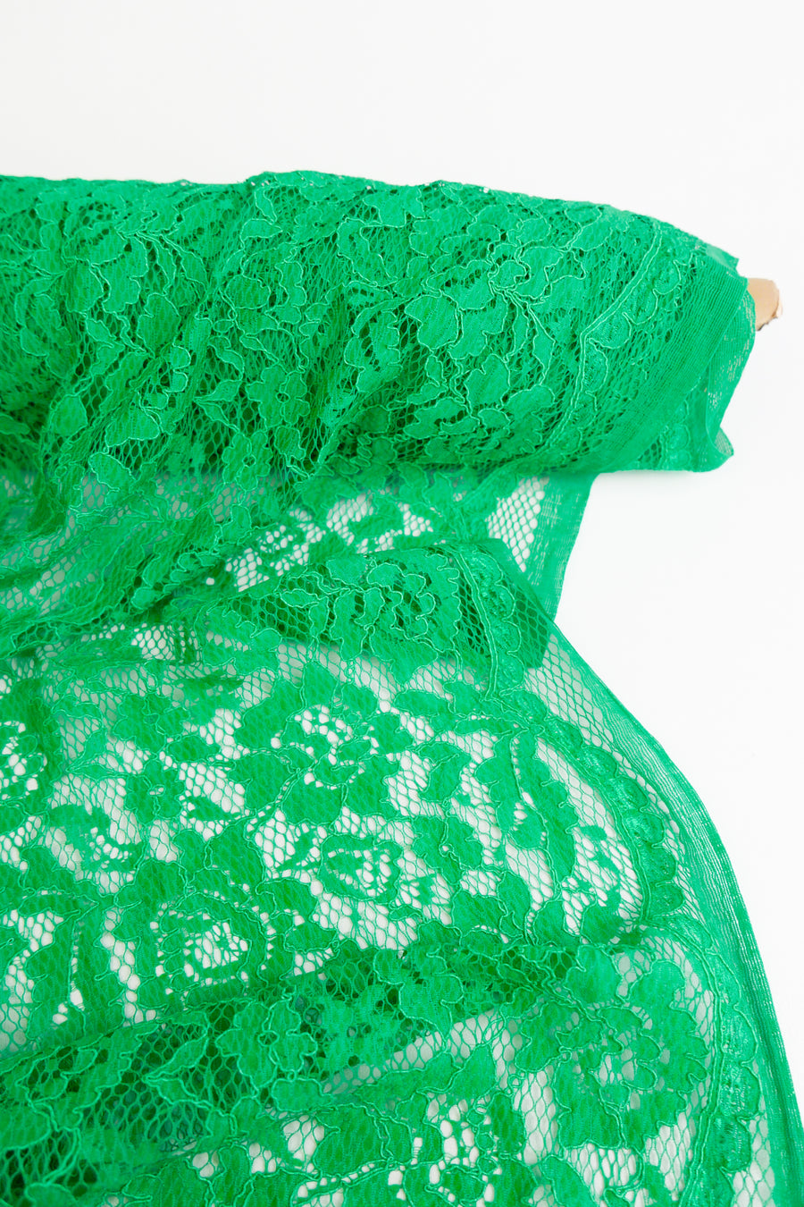 Dita Lace - Alençon lace | Emerald