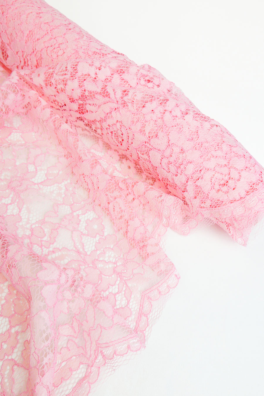 Dita Lace - Alençon lace | Candy Pink