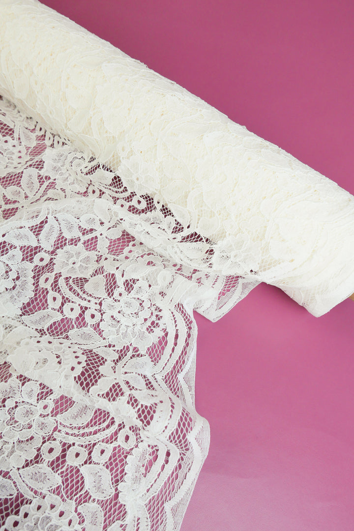 Dita Lace - Alençon lace | Off-White