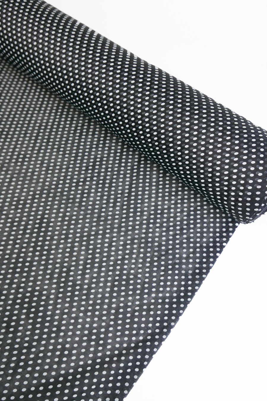 Printed Silk Georgette | B&W Spot