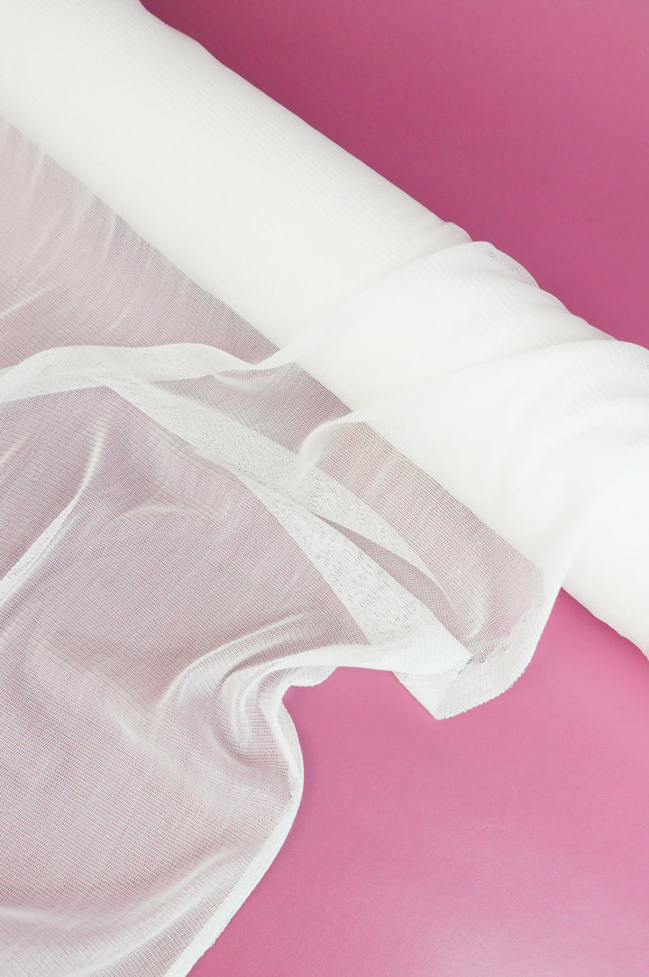 Silk Tulle | Off-White