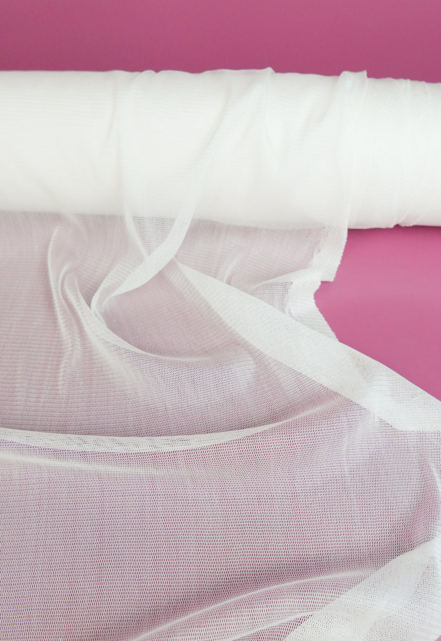 Silk Tulle | Off-White