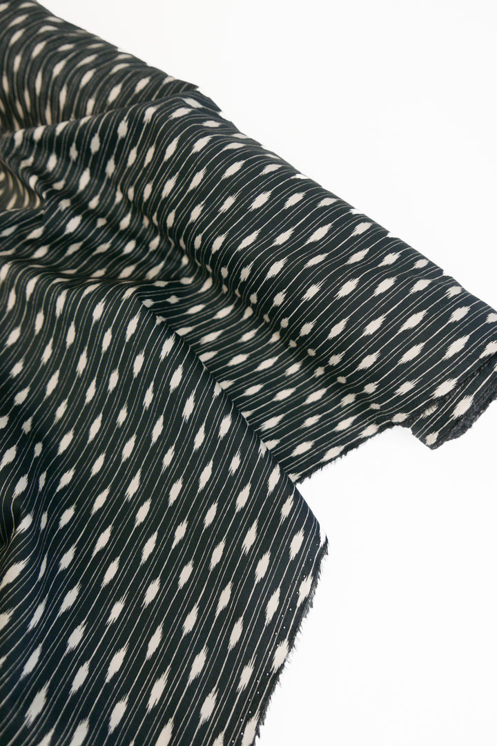 Batik - French Cotton Poplin | Black