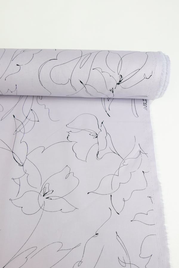 Sergio - Japanese Cotton Lawn | Lavender