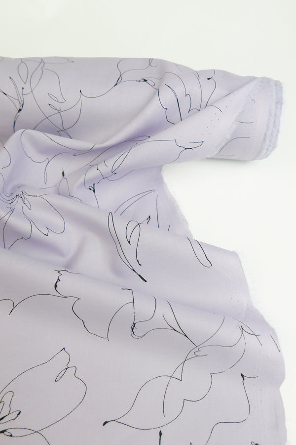 Sergio - Japanese Cotton Lawn | Lavender