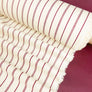 Asahi - Japanese Cotton Twill | Merlot Stripe