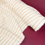 Asahi - Japanese Cotton Twill | Ochre Stripe
