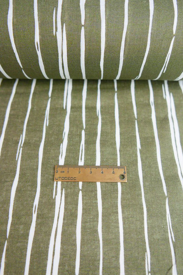 Christopher - Linen Cotton | Olive