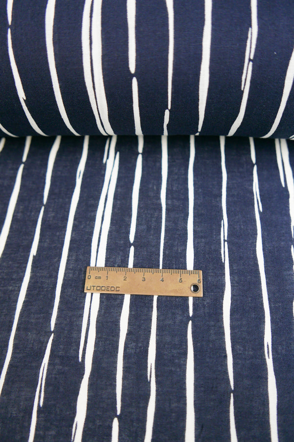 Christopher - Linen Cotton | Navy