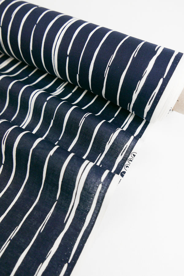 Christopher - Linen Cotton | Navy