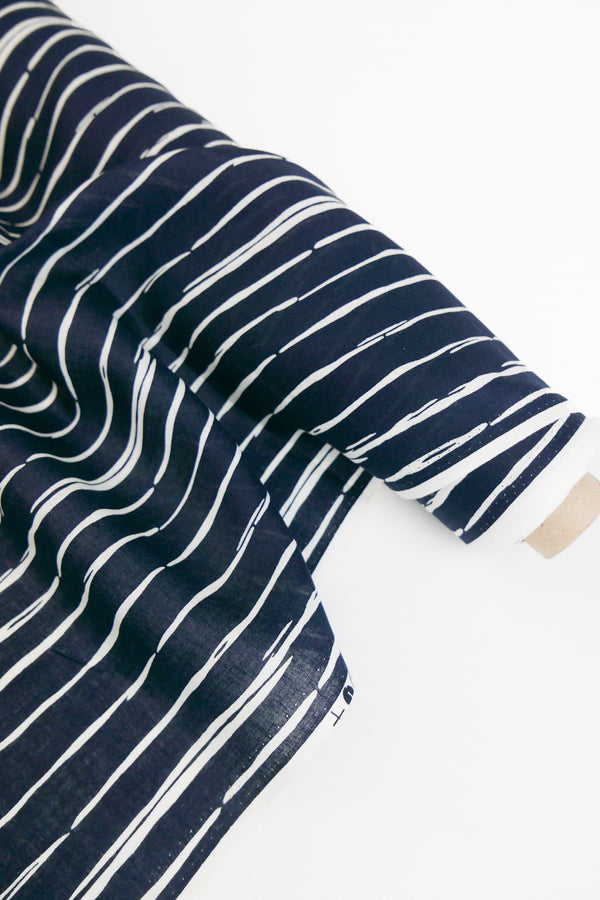 Christopher - Linen Cotton | Navy