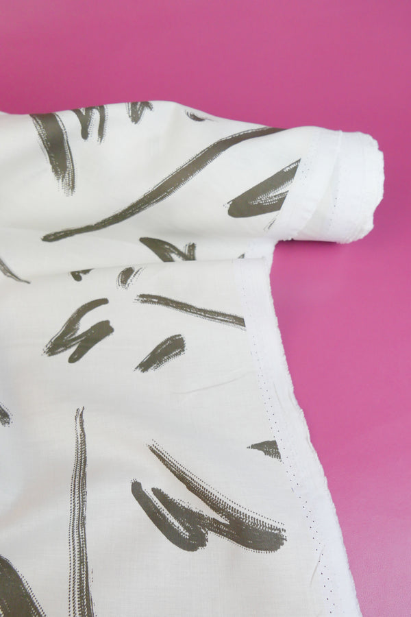 Piccadilly - Cotton Print | Mushroom
