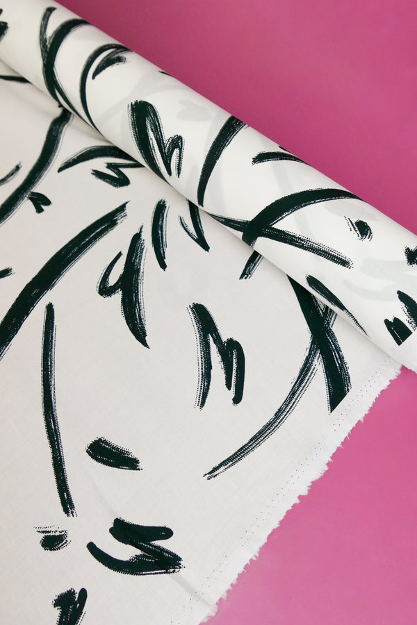 Piccadilly - Cotton Print | Black