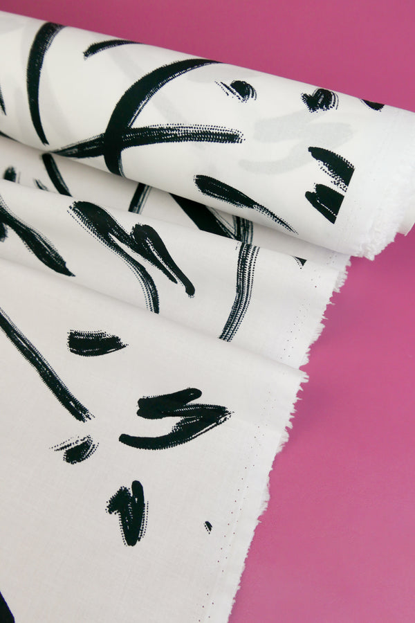 Piccadilly - Cotton Print | Black