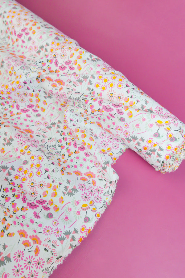 Spring - Cotton Poplin Print | Sherbert