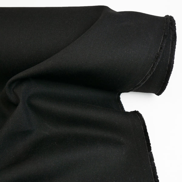 Kaihara #601 - Japanese Stretch Denim | Jet Black