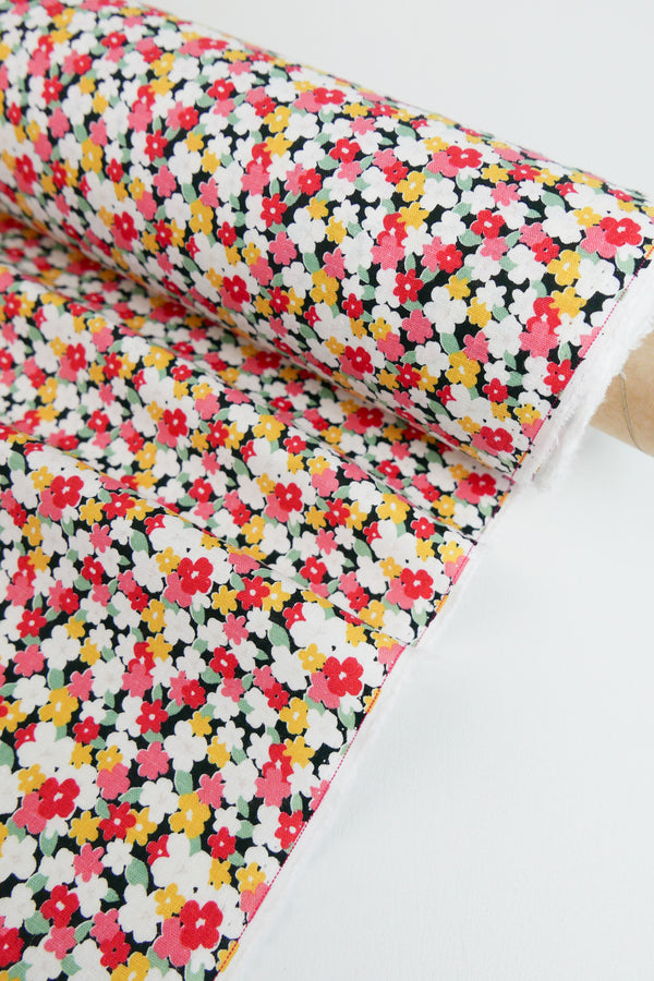 Lorelai - Printed Linen | Poppy